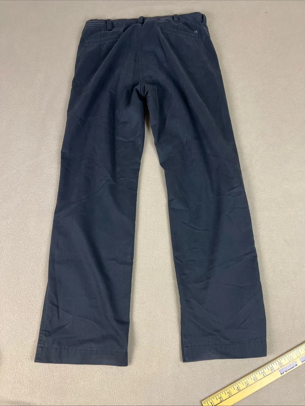 Haggar Relaxed Straight Khaki Pants, Dark Grey. Repreve. Men's Sz 36x34